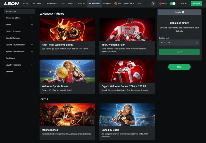 Casino Leon en ligne : bonus et connexion pour les joueurs français, casino leon