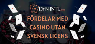 Fördelen med casino utan svensk licens En guide till spelalternativ